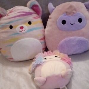 Squishmallows Pastel Plush Trio